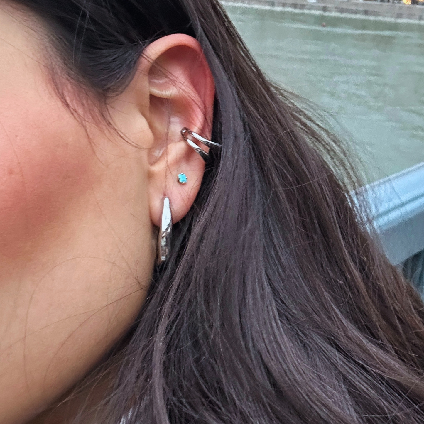 Pendientes Duna Plata