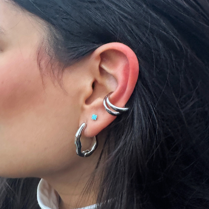 Pendientes Duna Plata