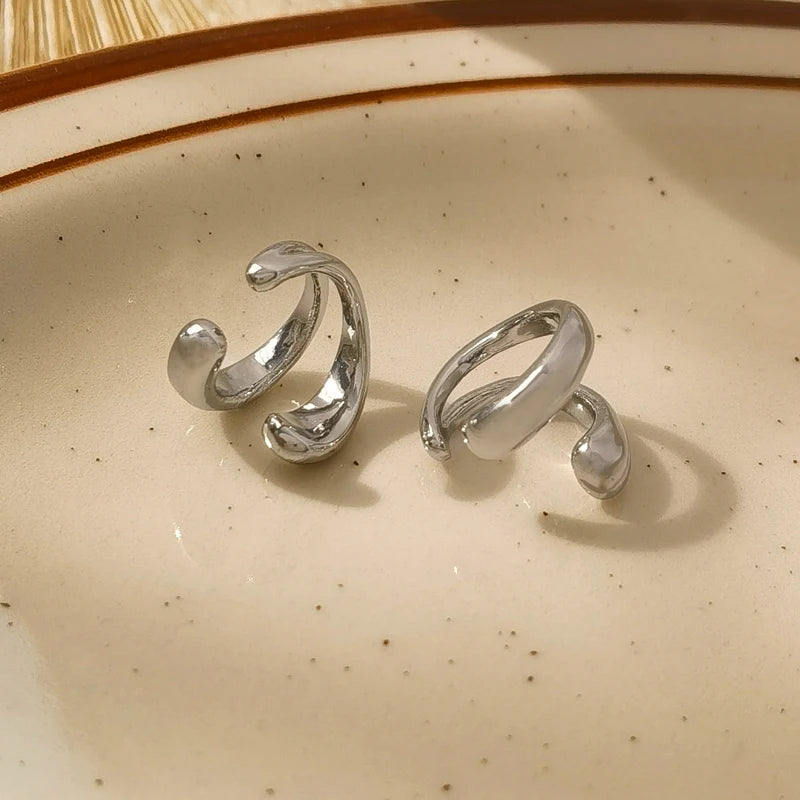 Ear Cuff plateado