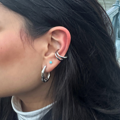 Pendientes Duna Plata