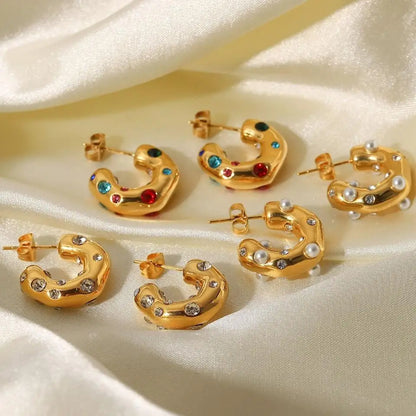 Pendientes Marimar dorados