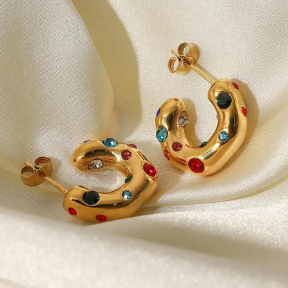 Pendientes Marimar dorados