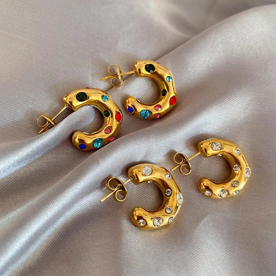 Pendientes Marimar dorados
