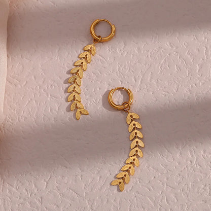 Pendientes Fish Tail Oro
