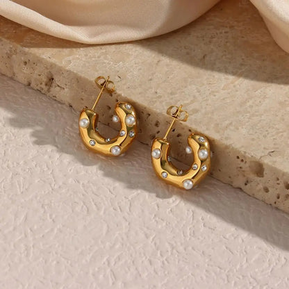 Pendientes Marimar dorados