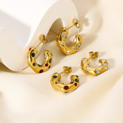 Pendientes Marimar dorados