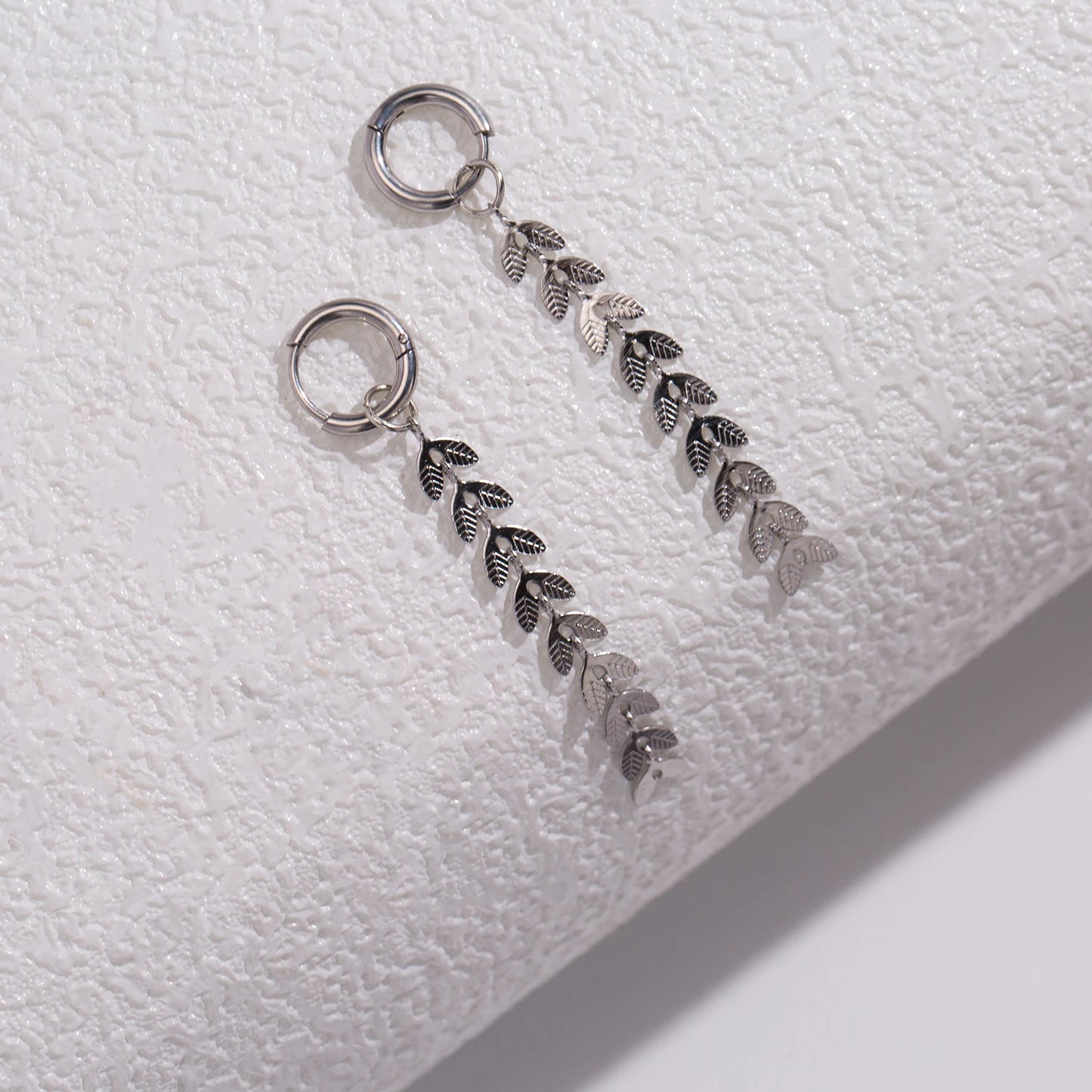 Pendientes Fish Tail Plata