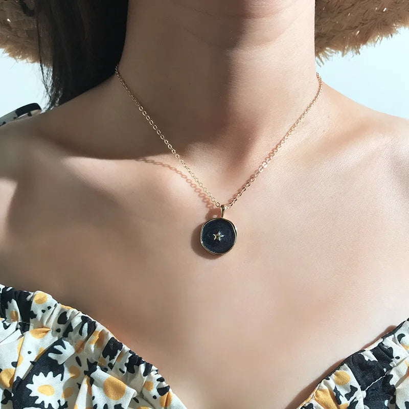 Colgante Luna Azul