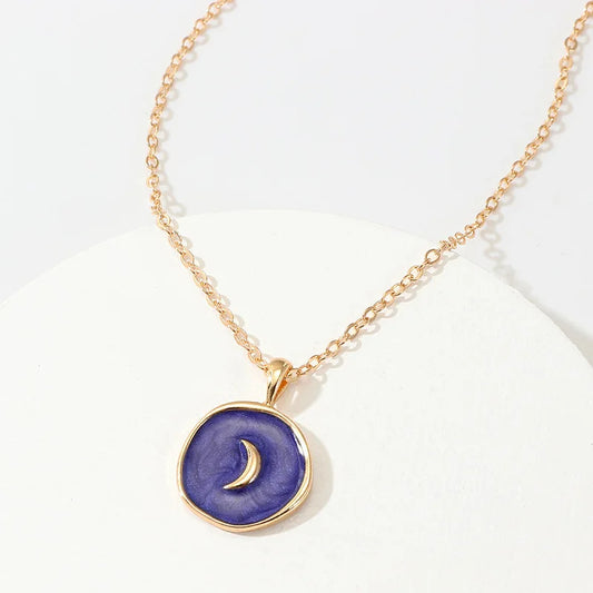 Colgante Luna Azul