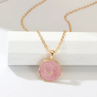 Colgante Luna Rosa